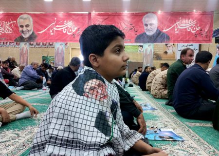 گزارش تصویری مراسم ارتحال امام در اهرم